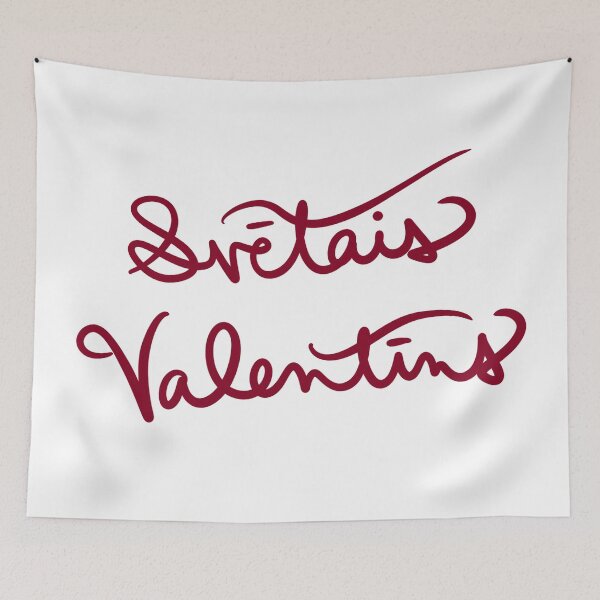 Item preview, Saint Valentine in Latvian designed and sold by abeink.