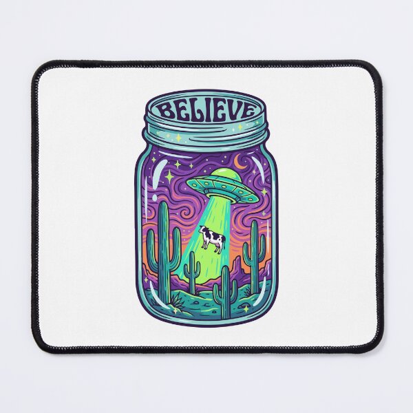Item preview, Alien UFO Jar Abduction designed and sold by AliveStyle.