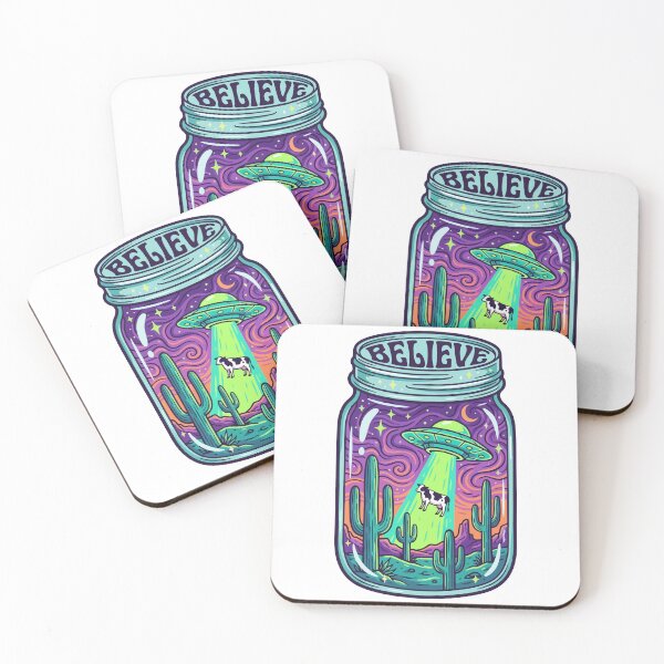Item preview, Alien UFO Jar Abduction designed and sold by AliveStyle.