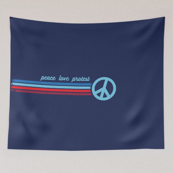 Item preview, Peace Love Protest designed and sold by jitterfly.