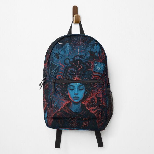 Item preview, Psychological Horror Notebook – Demons in Your Mind designed and sold by Anomaly 404 Error.
