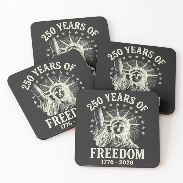 Item preview, Vintage USA Night - Cream on Dark 250th Anniversary designed and sold by DigitalGlade.