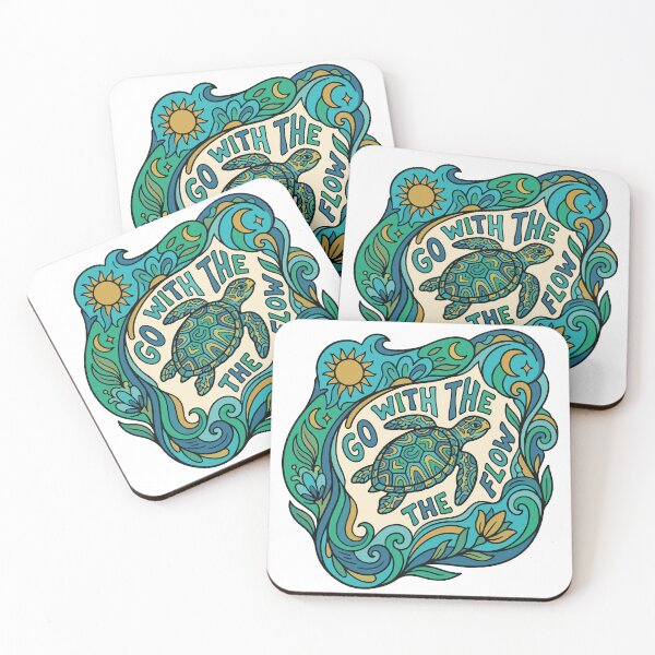 Item preview, Ocean Sea Turtle Flow designed and sold by AliveStyle.