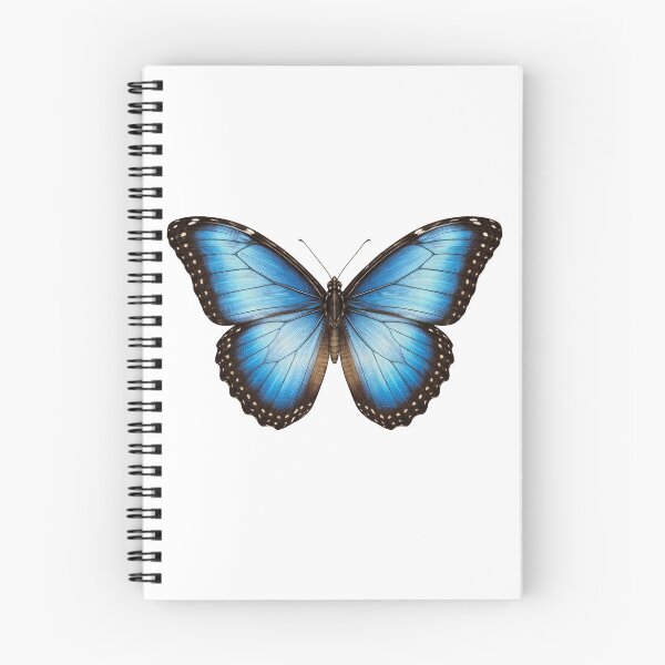 Item preview, Intricate Blue Morpho Butterfly designed and sold by TenderPawStudio.