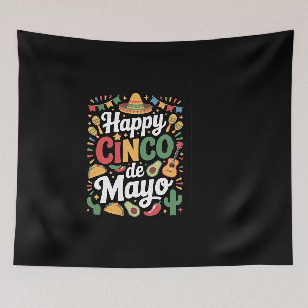 Item preview, HAppy cinco de mayo  designed and sold by jkrphoto.