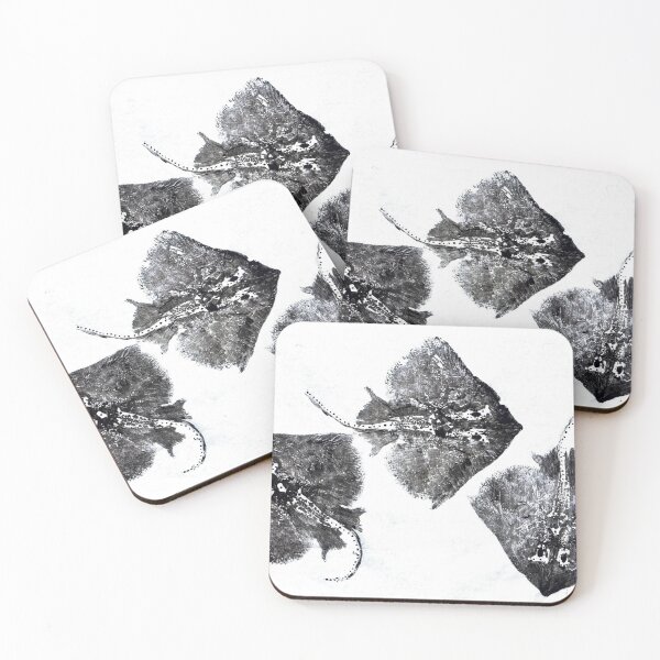 Item preview, Baby Big Skate Gyotaku  designed and sold by emarinelife.