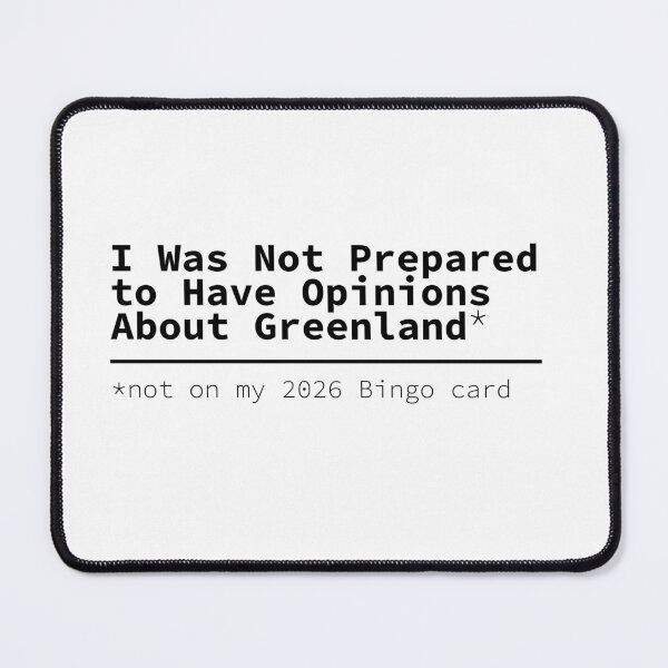 Item preview, Opinions on Greenland designed and sold by Contextual Options.