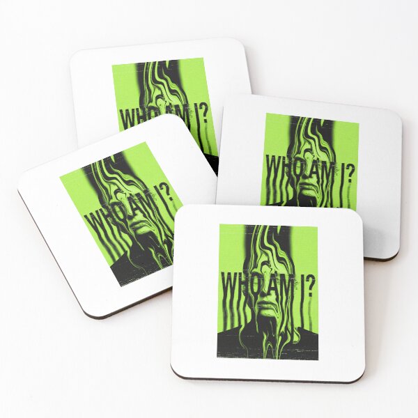 Item preview, Who Am I? Glitch Portrait Art designed and sold by Natureframe Studio.