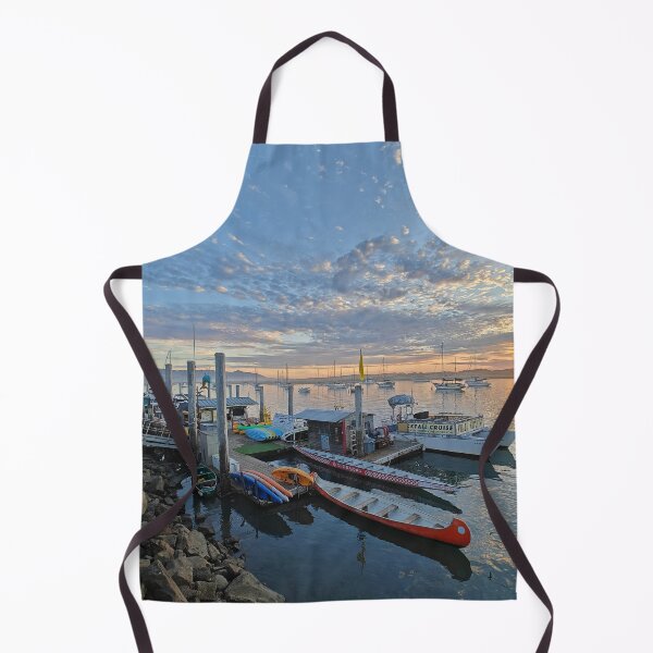 Item preview, Peaceful evening at Morro Bay Harbor designed and sold by Michael Rock Art.