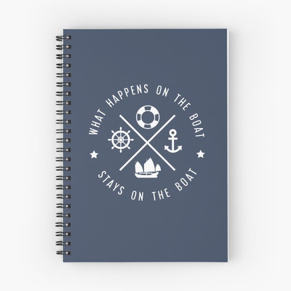 Item preview, What Happens on the Boat, Stays on the Boat designed and sold by redwoodandvine.