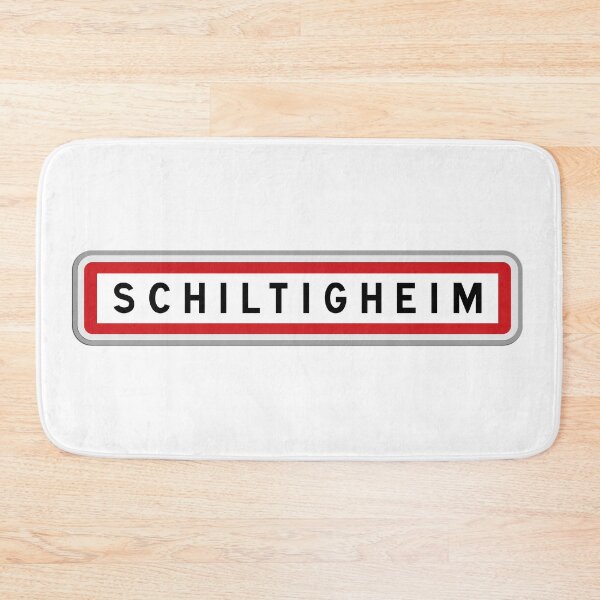 Item preview, Schiltigheim Town Entrance Sign – Bas-Rhin, Grand Est (Alsace) designed and sold by Panneaux et signalisations - NPOITEVIN.