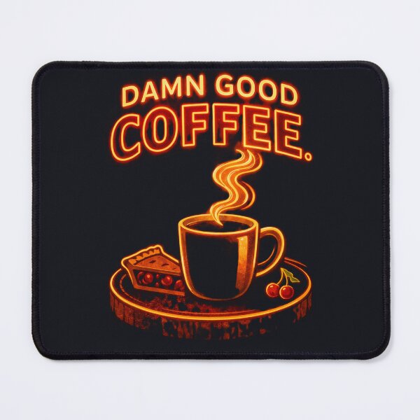 Item preview, Damn Good Coffee — Night Shift Neon Cup designed and sold by peaknerd.