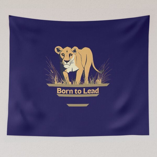 Item preview, Lion the Leader designed and sold by LevelUpYourMotivation.