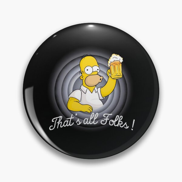 Item preview, The Simpsons / Homer’s Final Toast: That’s All Folks / Simpsons Legacy: Raising a Glass to Fun designed and sold by Krasnovaovaova.
