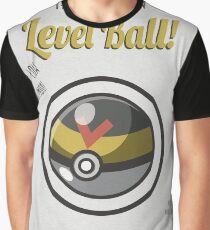 Retro Level Ball Graphic T-Shirt