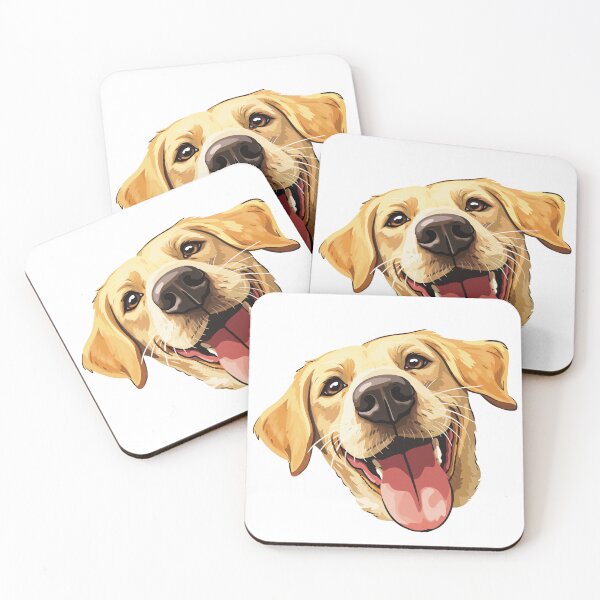 Item preview, Yellow Labrador Retriever designed and sold by BrandMuffinStudio.