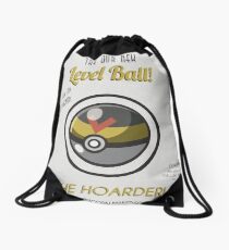 Retro Level Ball Drawstring Bag