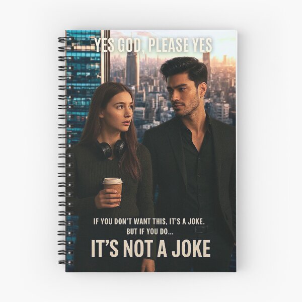 Item preview, Urban Romance Notebook – Yes, God, Please, Yes designed and sold by Anomaly 404 Error.