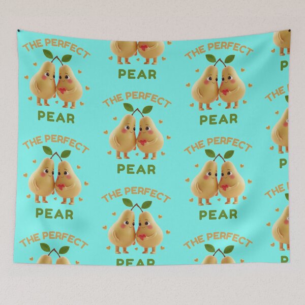 Item preview, The Perfect Pear - Cute Funny Fruit Pun designed and sold by Anyshca.