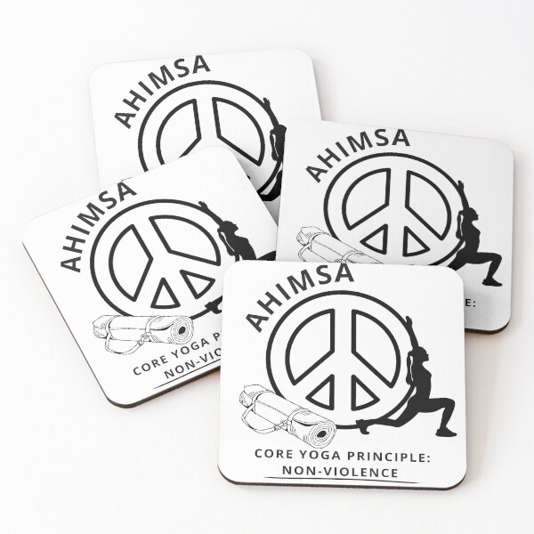 Item preview, Ahimsa: Yoga Philosophy: Nonviolence, Peace and Love  designed and sold by Heatherf-NNB.