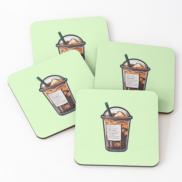 Item preview, Romance Iced Coffee Order  designed and sold by Celticrose721.