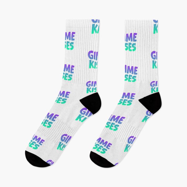 Item preview, Gimme Kisses, Green and Purple designed and sold by Memes N Lore .