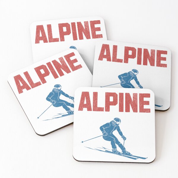 Item preview, Alpine Skiing Vintage Minimalist Retro Sports Aesthetic designed and sold by EvrmoodCo.