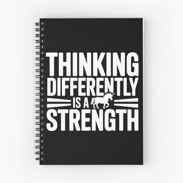 Item preview, Thinking Differently Is a Strength designed and sold by theartfulaspie.