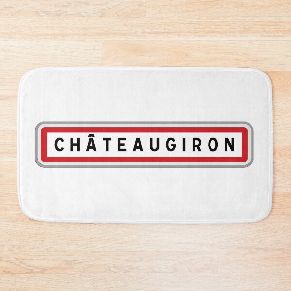 Item preview, Châteaugiron Town Entrance Sign – Ille-et-Vilaine, Brittany designed and sold by Panneaux et signalisations - NPOITEVIN.