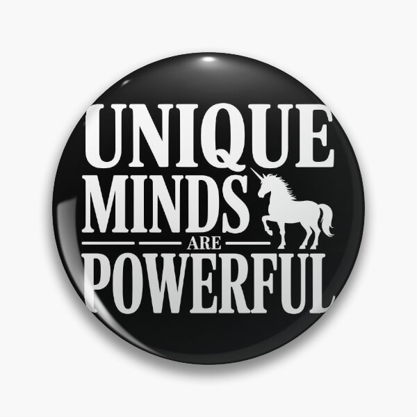 Item preview, Unique Minds Are Powerful designed and sold by theartfulaspie.