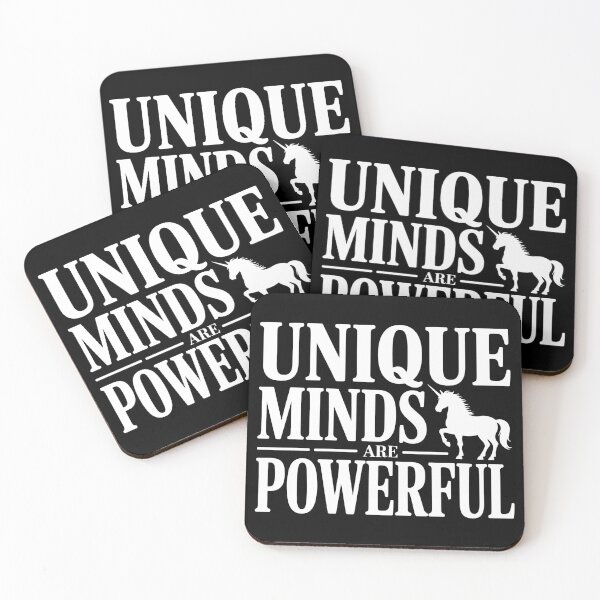 Item preview, Unique Minds Are Powerful designed and sold by theartfulaspie.