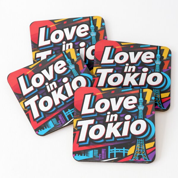 Item preview, Tokyo Night Tower Love in Tokio Graphic City designed and sold by FreeFromDefault.