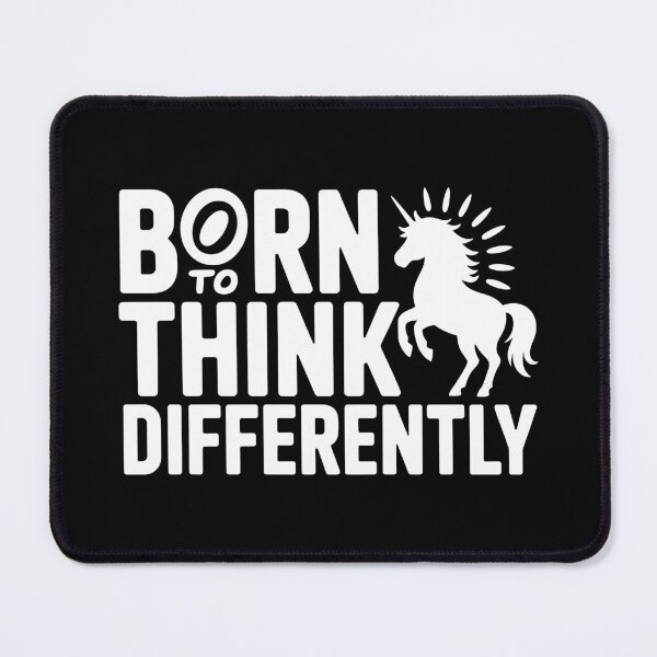 Item preview, Born to Think Differently designed and sold by theartfulaspie.