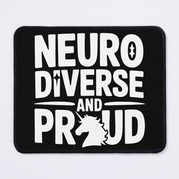 Item preview, Neurodiverse and Proud designed and sold by theartfulaspie.