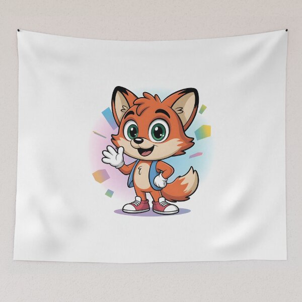 Item preview, Smiling fox designed and sold by MFMFMF3.