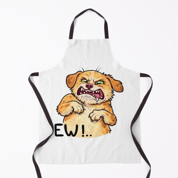 Item preview, EW!.. Angry Dog Reaction Sticker designed and sold by Senkov.