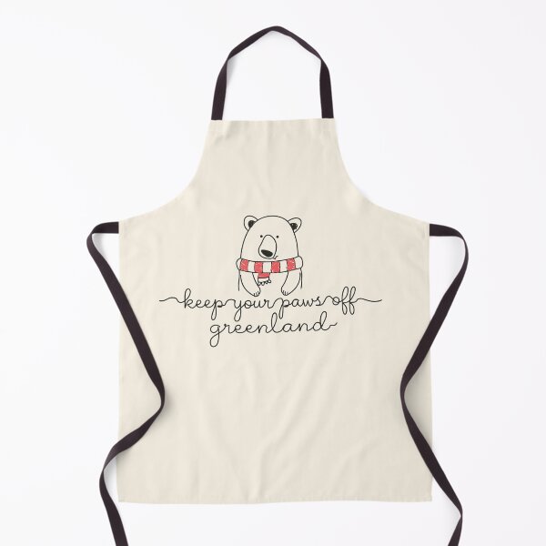Item preview, Keep Your Paws Off Greenland T-Shirt - Cute Polar Bear designed and sold by Nerd Shizzle.