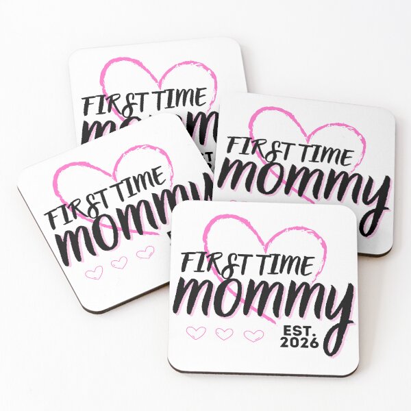 Item preview, First Time Mommy Est 2026 Design designed and sold by Meandmyshop.