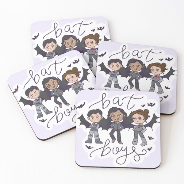 Item preview, The Bat Boys - cute cartoon character designed and sold by SOFTIA.