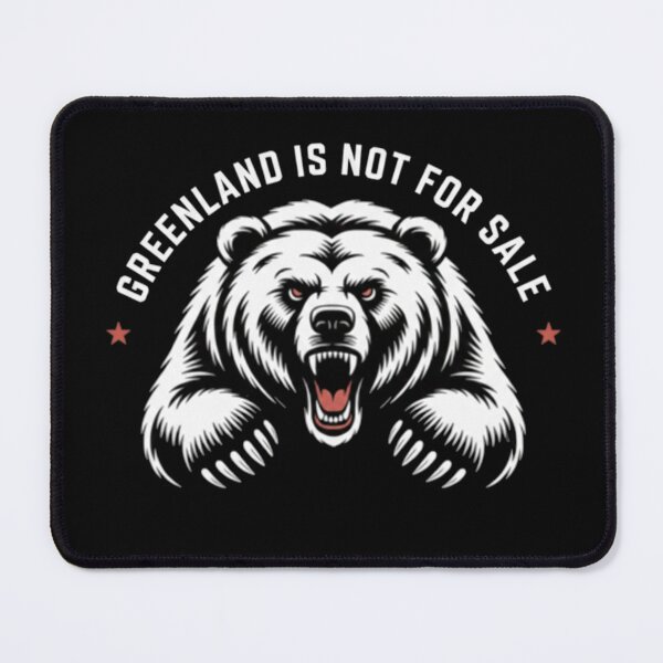Item preview, GREENLAND IS NOT FOR SALE designed and sold by Meryem Mamouni.