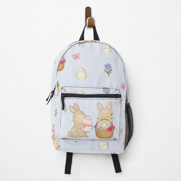 Item preview, Cute Easter Seamless Pattern with Bunnies, Eggs and Flowers designed and sold by LiudmylaMaika.