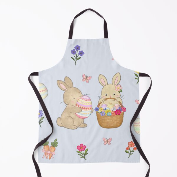 Item preview, Cute Easter Seamless Pattern with Bunnies, Eggs and Flowers designed and sold by LiudmylaMaika.