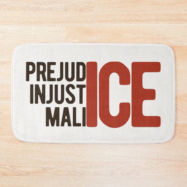 Item preview, prejudICE injustICE malICE designed and sold by DesignCollectiv.