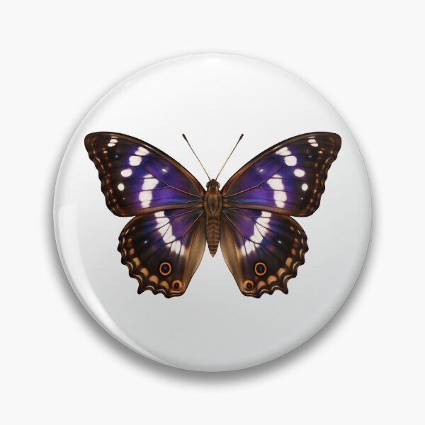 Item preview, Freya's Purple Emperor Butterfly designed and sold by TenderPawStudio.