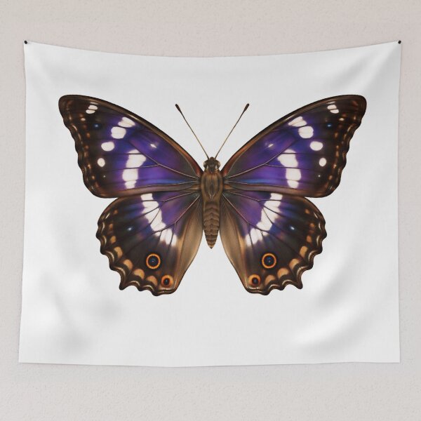 Item preview, Freya's Purple Emperor Butterfly designed and sold by TenderPawStudio.