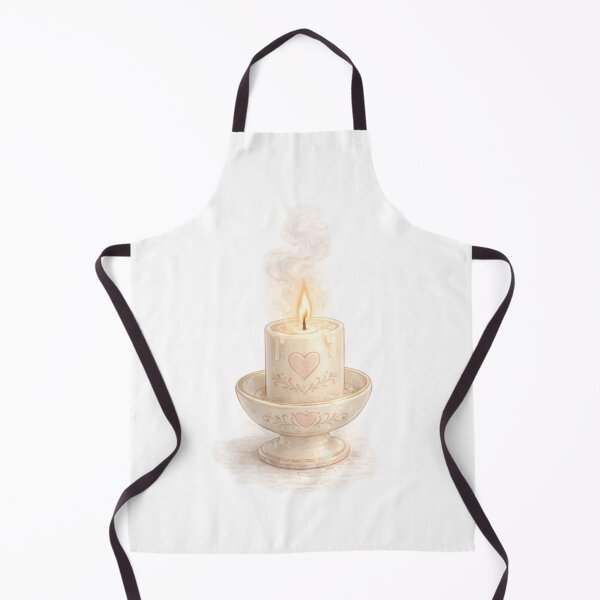 Item preview, Love Spell Candle Ritual – Love Witch Soft Witchcore Illustration designed and sold by SirensSageStone.