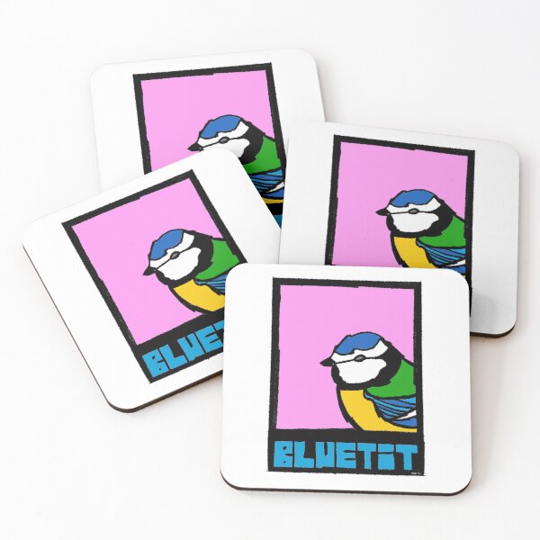 Item preview, Bold Blue Tit Wall Art Print – Modern British Bird Illustration for Contemporary Home Decor designed and sold by GWARTGB.