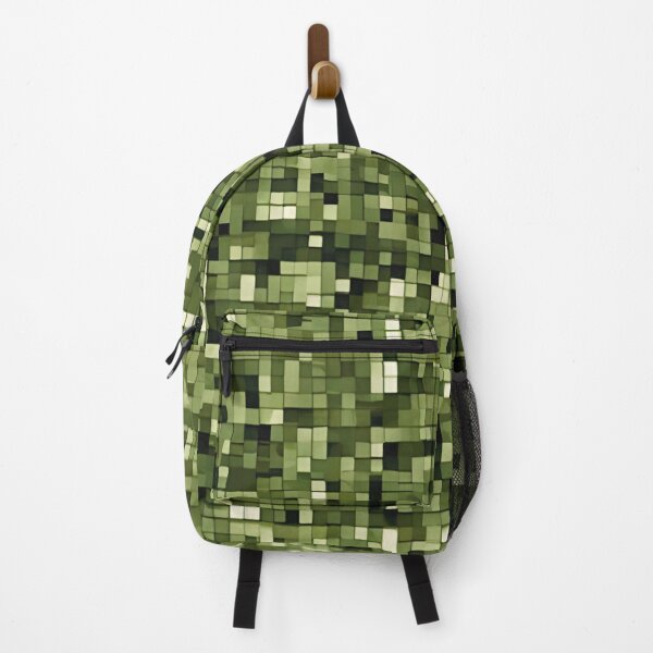 Item preview, Woodland Pixels: Camouflaged Squares designed and sold by mxztar.
