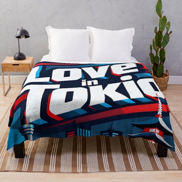 Item preview, Love in Tokio Tokyo Tower Night Illustration designed and sold by FreeFromDefault.