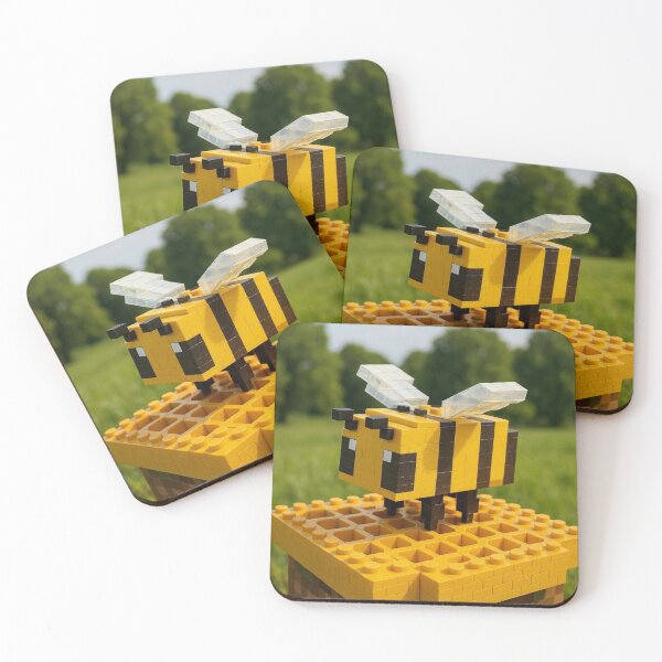 Item preview, Minecraft bee made with building blocks designed and sold by MrSor.